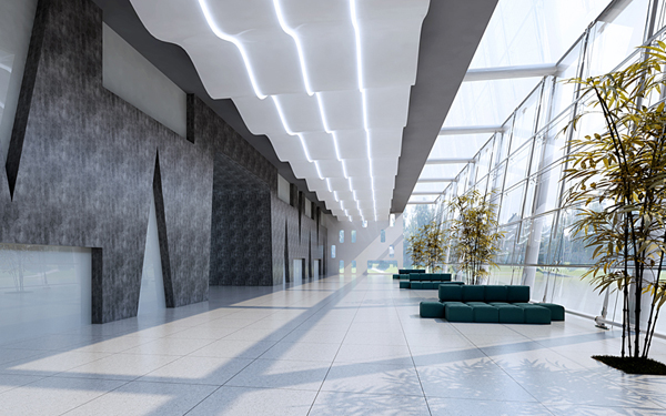 建筑公共空间效果图制作与办公商铺装修 猪八戒网在公共建筑装饰与装修领域的专业服务