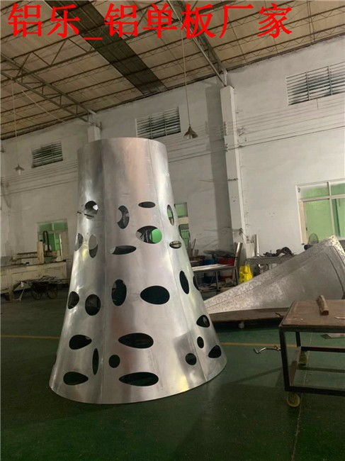 交城双曲铝单板生产厂家铝乐建材 公共建筑装饰的品质之选